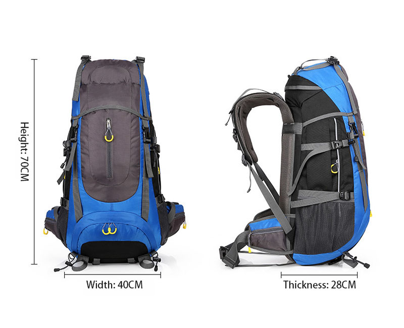 50L Outdoor Sport Travel Camping Hiking Trekking Backpack WP-701