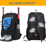 Custom multifunctional baseball backpack WP-803