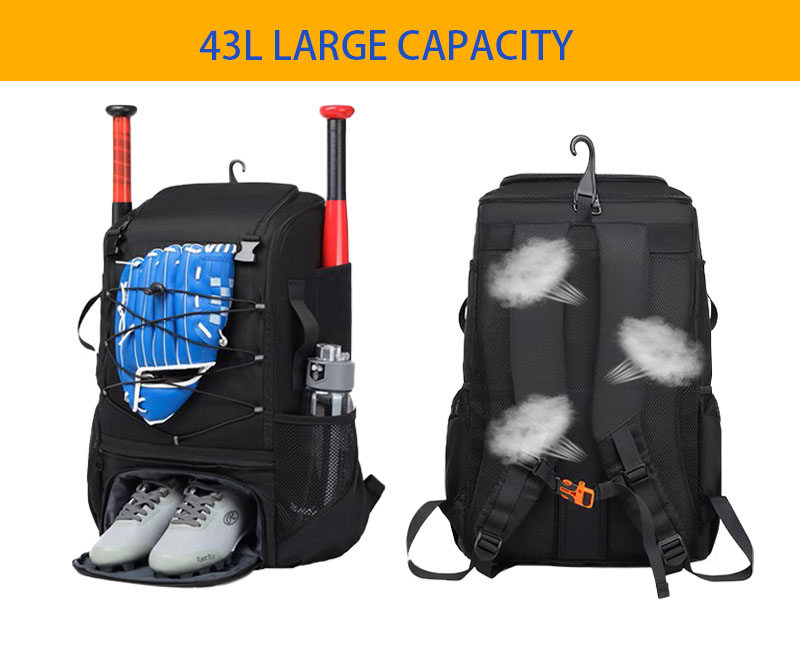 Custom multifunctional baseball backpack WP-803