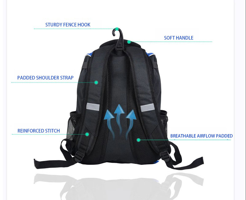 Factory Custom Large Capacity Baseball Bat Backpack With Shoes Compartment WP-801