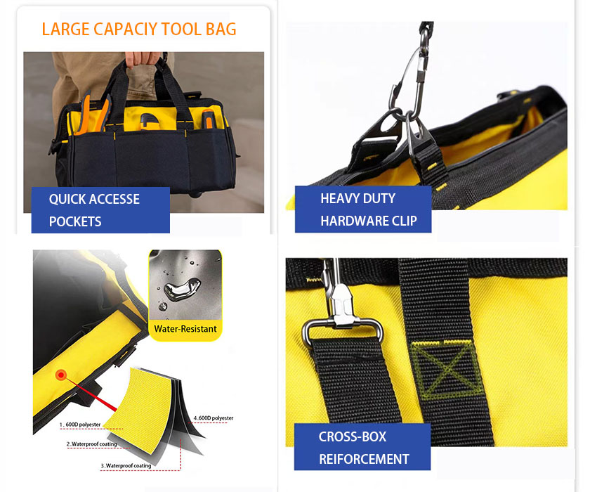 HOT SALE CUSTOM SOFT TOOL BAG WP-602