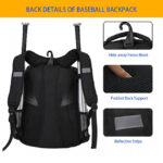 Large Capacity Sport Equipment bag Baseball Backpack WP-802
