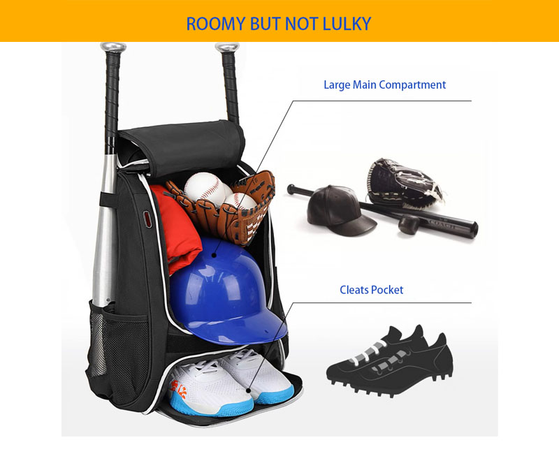 Large Capacity Sport Equipment bag Baseball Backpack WP-802