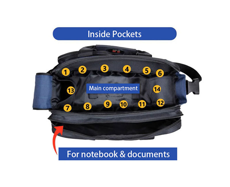 Multifunction Briefcase Tool Bag WP-605